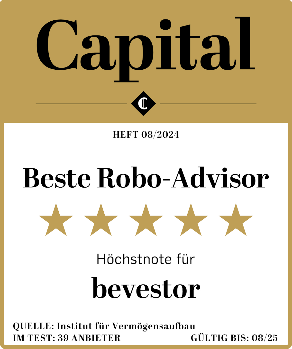 Capital Siegel Beste Robo Advisor
