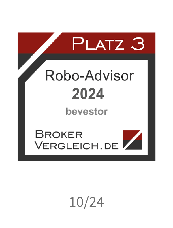 3. Platz bei der Wahl zum Robo Advisor des Jahres 2024